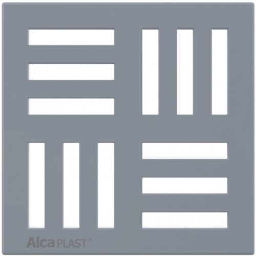 ALCAPLAST Mriežka 102 × 102 šedá MPV006 ALCAPLAST Mriežka 102 × 102 šedá MPV006