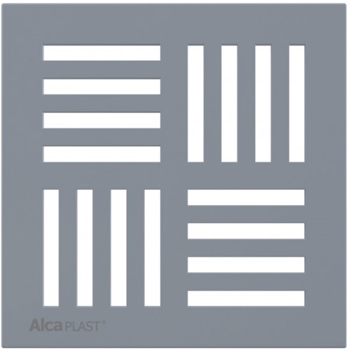 ALCAPLAST Mriežka 143 × 143 šedá MPV007 ALCAPLAST Mriežka 143 × 143 šedá MPV007