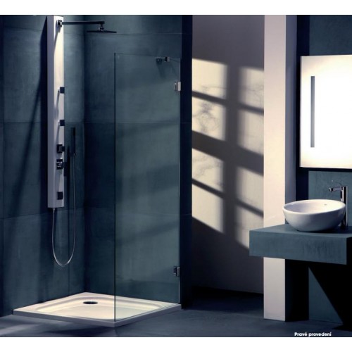 TEIKO NBS 75 L sprchová bočná stena ľavá, číre sklo V333075L52T80003