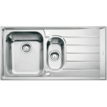 BAZÁR Franke Neptun NEX 651/2, 1000x510 mm, nerezový drez 101.0120.275 OHNUTÝ ROH!