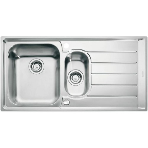 BAZÁR Franke Neptun NEX 651/2, 1000x510 mm, nerezový drez 101.0120.275 OHNUTÝ ROH!