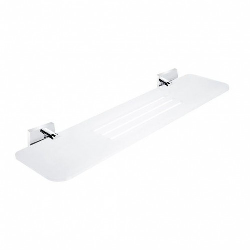 NIMCO KEIRA polica s frézovanými otvormi 60 cm Plexiglass KEX360-26