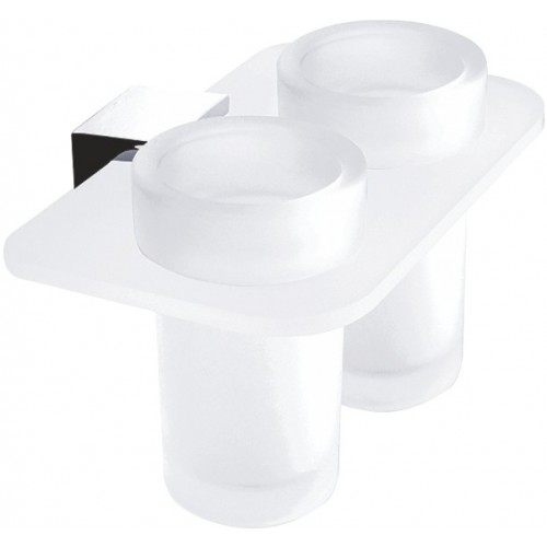 NIMCO KIBO držiak pohára dvojitý, chróm Ki X3-58DW-26