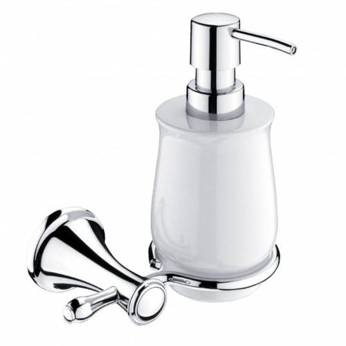 NIMCO LADA dávkovač tekutého mydla keramika / chróm LA19031K-26 NIMCO LADA dávkovač tekutého mydla keramika / chróm LA19031K-26
