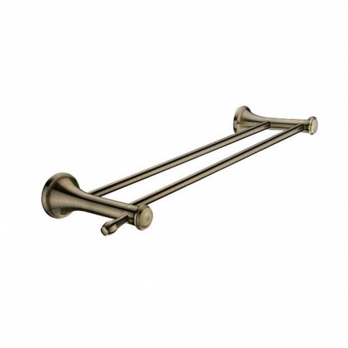 NIMCO LADA držiak na uteráky dvojitý 51,5 cm staromosadz LA 19046D-65