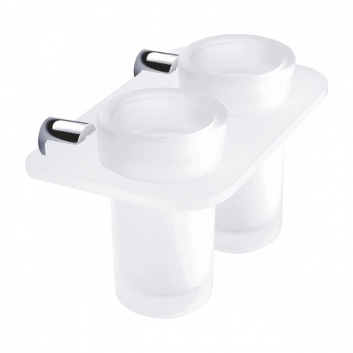 NIMCO BORMO držiak pohára dvojitý, chróm BR X3-58DW-26