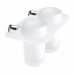 NIMCO BORMO držiak pohára dvojitý, chróm BR X3-58DW-26