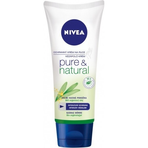 NIVEA Pure & Natural Ochranný krém na ruky