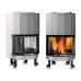 Nordica MONOBLOK 750 oblá Ironker - Crystal - krbová vložka 