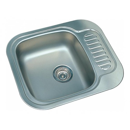 NORMA MONO 548 drez s odkvapom, bez prepadu, nerez, 56x48 cm, 5480.111