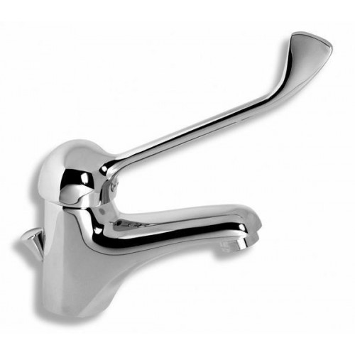 NOVASERVIS METALIA umývadlová stojanková batéria s lekárskou pákou, chróm 55001/1L, 0