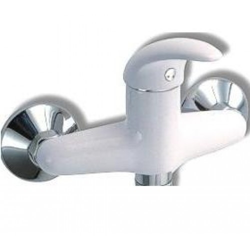 NOVASERVIS METALIA nástenná vaňová batéria bez ramena, 150mm, biela 55070/1, 1