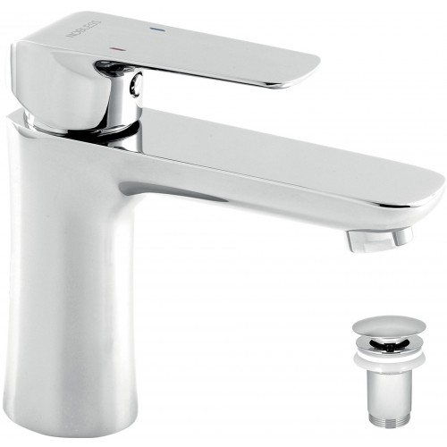 NOVASERVIS NOBLESS TINA Umývadlová batéria s výpusťou, chóm 38003,0