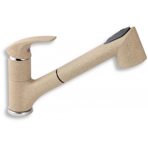 NOVASERVIS METALIA 57 Drezová teleskopická batéria, granit/piesok 57081,GRS NOVASERVIS METALIA 57 Drezová teleskopická batéria, granit/piesok 57081,GRS