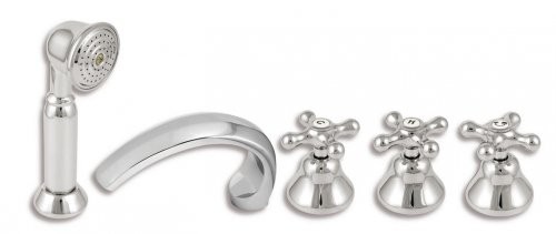 NOVASERVIS LA TORRE CLASSIC vaňová stojánková batéria chróm 8045,0