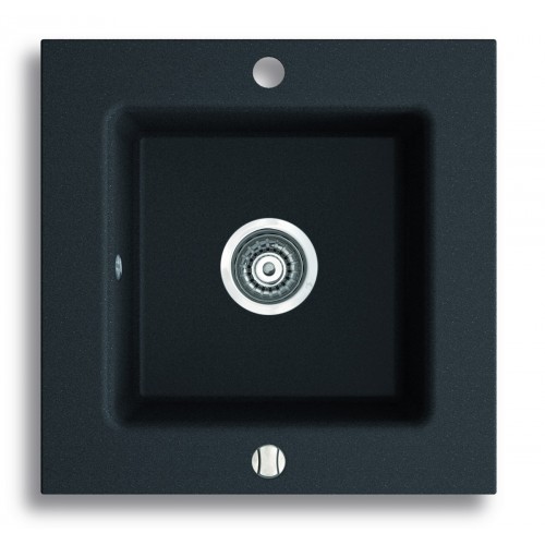 NOVASERVIS Granitový drez, magranit, s prepadom, grafit DRG50 / 50B