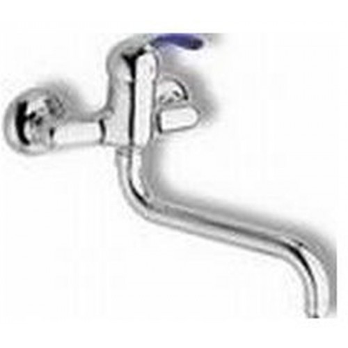 NOVASERVIS LA TORRE ZEPHYR drezová/umývadlová nástenná batéria 150mm satino/chróm 8870,9 NOVASERVIS LA TORRE ZEPHYR drezová/umývadlová nástenná batéria 150mm satino/chróm 8870,9