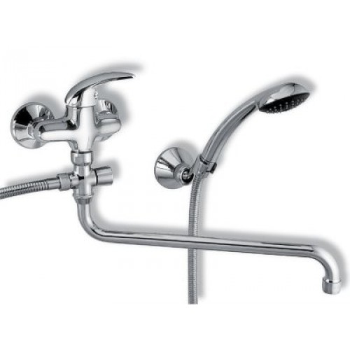 NOVASERVIS METALIA paneláková nástenná vaňová batéria 150mm chróm-plná 55071,0 NOVASERVIS METALIA paneláková nástenná vaňová batéria 150mm chróm-plná 55071,0