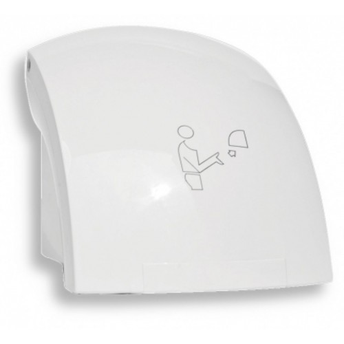 NOVASERVIS Elektrický senzorový sušič rúk, 1500 W, biela 69091,1