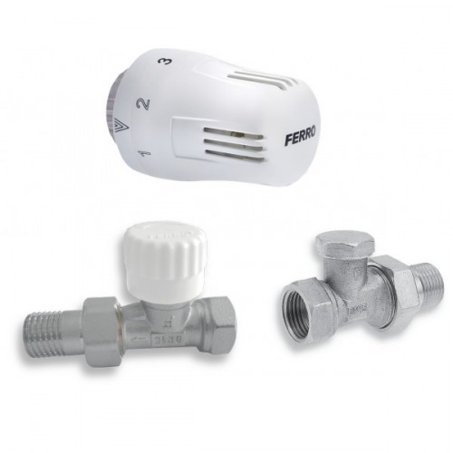 NOVASERVIS sada na radiátory s termostatom priama 1/2 "ZTM01 NOVASERVIS sada na radiátory s termostatom priama 1/2 "ZTM01
