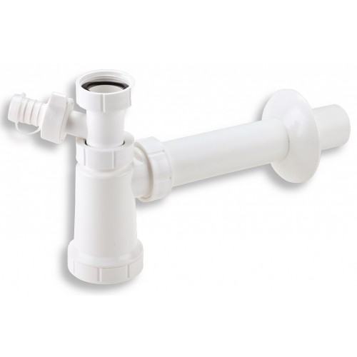 NOVASERVIS sifón umývadlový, 5/4 "plastová matka, práčkový vývod, 40mm 432,PP