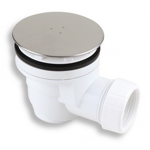 NOVASERVIS sifón vaničkový 60/40 Inox univerzálny 470, P