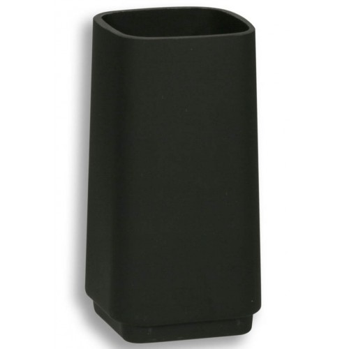 NOVASERVIS nádoba na WC kefu, čierna 6433,5 XS