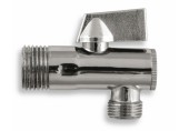 NOVASERVIS rohový ventil s filtrom hliníková páka 1/2 "x 3/8" CF3008 / 10