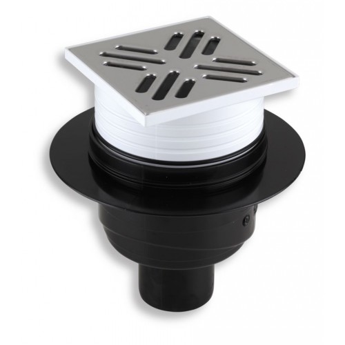 NOVASERVIS podlahový vpust spodný nerez 50mm 451,0