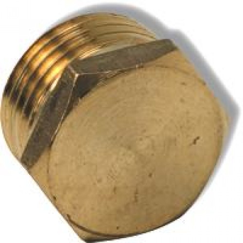 NOVASERVIS zátka-šesťhran mosadz 1/2 "FT207 / 15 NOVASERVIS zátka-šesťhran mosadz 1/2 "FT207 / 15