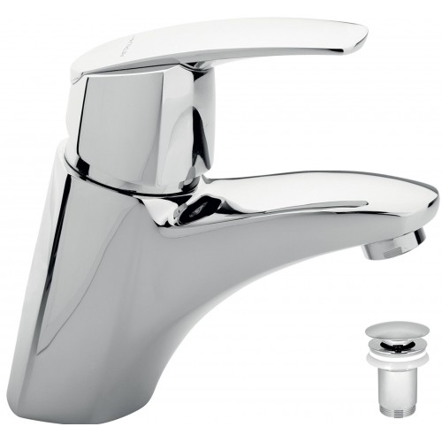 NOVASERVIS METALIA 56 Stojanková umývadlová batéria chróm-eko/click-clack 56003,0