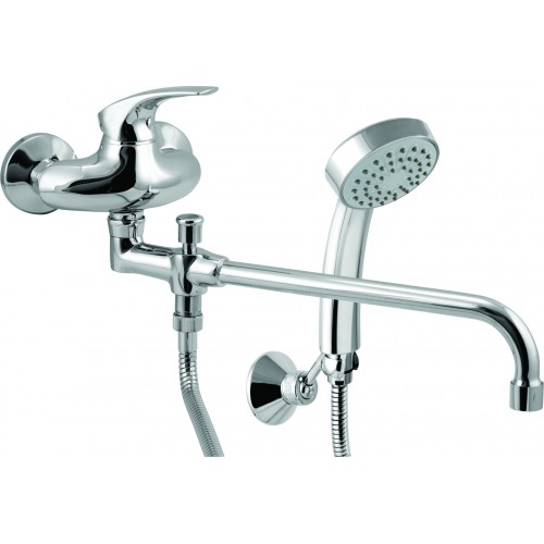 NOVASERVIS METALIA 57 Paneláková nástenná vaňová batéria 100 mm chróm 57037,0 NOVASERVIS METALIA 57 Paneláková nástenná vaňová batéria 100 mm chróm 57037,0
