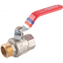 NOVASERVIS guľový plnoprietokový kohút ŠM 11/2" páka KFP51