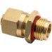 NOVASERVIS Prietokomer rozdeľovača 1/2" - horný diel plast N10PORT-C7NEW
