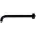 NOVASERVIS Rameno pevnej sprchy 350 mm čierná RAM350,0