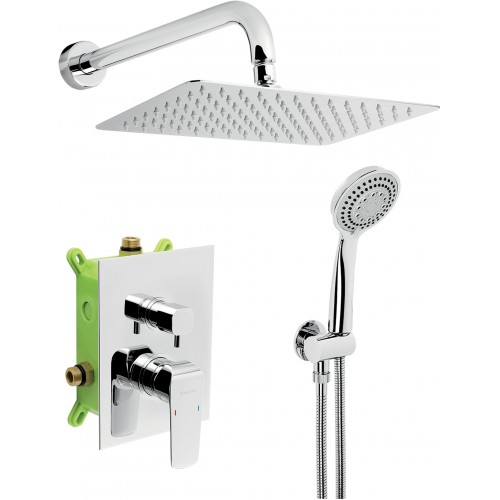 NOVASERVIS NOBLESS TINA Sprchová sada podomietková, chróm SADA38051R,0