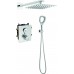 NOVASERVIS METALIA 57 ECO+ Sprchová sada podomietková termostatická chróm SADAECO52RT