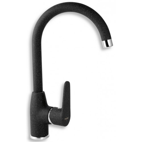 NOVASERVIS TITANIA Fresh stojánková drezová batéria, granit-čierny, 96713, GRB