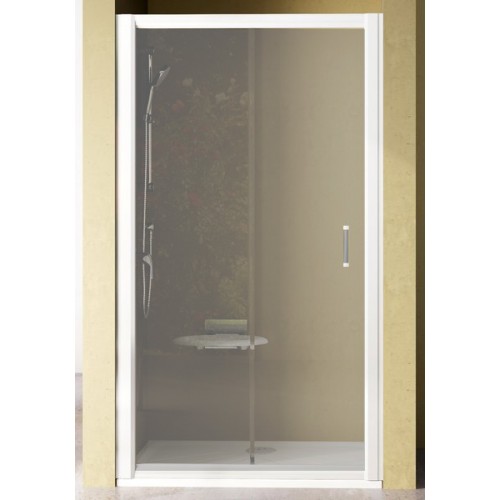 RAVAK Rapier NRDP2-120 L sprchové dvere, white Grape 0NNG010LZG