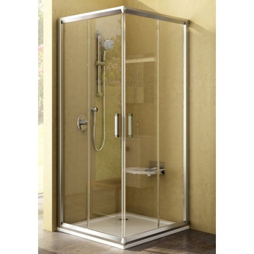 RAVAK Rapier Sprchovací kút rohový NRKRV2-90 white Grape 1AN70100ZG