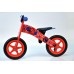 Odrážadlo Spiderman drevo, červené 00543006