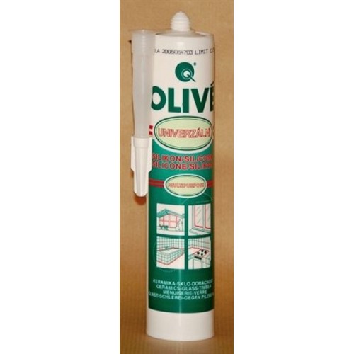 OLIVÉ MP univerzálny silikón biela 310 ml OLIVÉ MP univerzálny silikón biela 310 ml