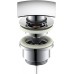 OPTIMA Umývadlový vtok clic-clac hranatý, priemer 5/4 ", celochrom