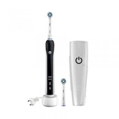 Oral-B PRO 1600 Black elektrická zubná kefka + puzdro
