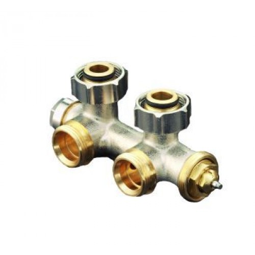 OVENTROP Pripojovacia armatúra "Multiblock T" rohová, 3/4 "x vonkaj.závit 1184014