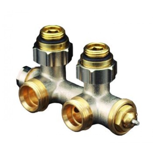 OVENTROP Pripojovacie armatúra "Multiblock T" rohová, vonk.z. 1/2 "x vonk.z. 3/4" 1184034