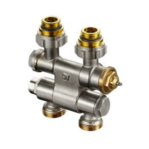 OVENTROP Pripojovacia armatúra "Multiblock TF" otočná, vonk.z. 1/2 "x vonk.z. 3/4" 1184035