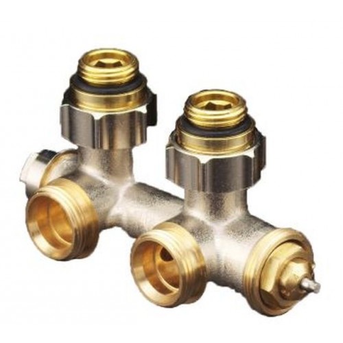 OVENTROP Pripojovacia armatúra "Multiblock T" mosadz rohová, 1/2 "x vnút.z. 3/4" 1184084