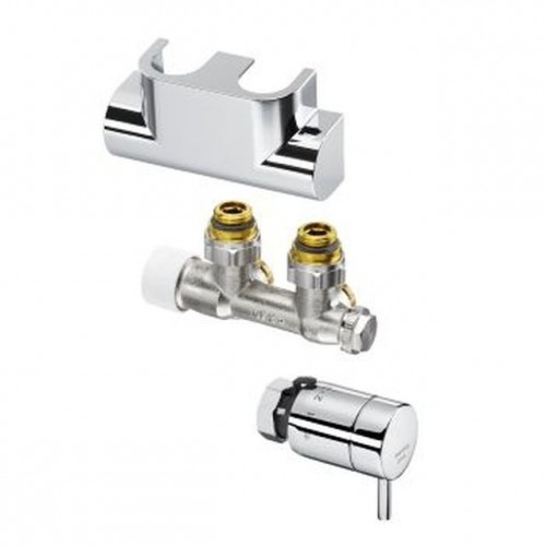 OVENTROP Pripojovací set pre kúpeľňové vykurovacie telesá "Multiblock T / inox H", 1184186