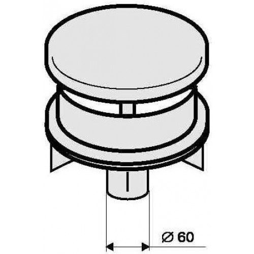PROTHERM SM1D zakončenie zvislé (strieška) súosé 5300